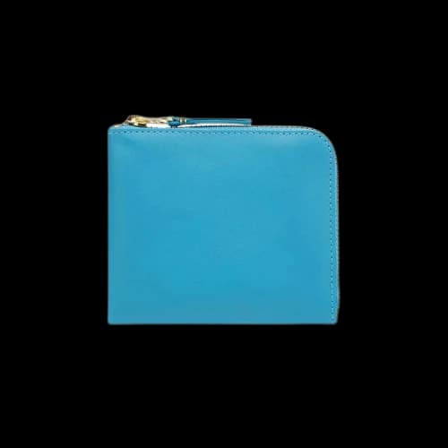 Comme des Garçons Wallet Classic Leather Line Thin 'Blue'