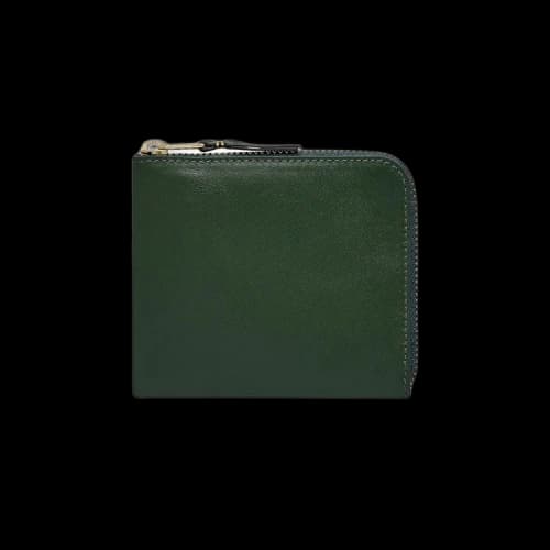 Comme des Garçons Wallet Classic Leather Line L-Zipper Wallet 'Green'