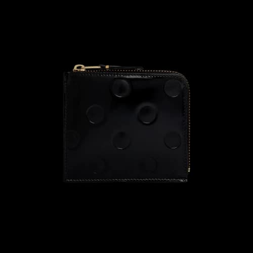 Comme des Garçons Dots Embossed Wallet 'Black'
