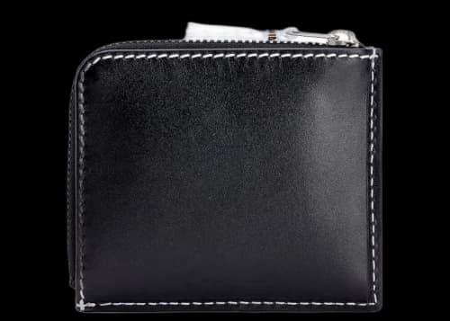 Comme des Garcons SA3100TI Transparent Inside Wallet Black