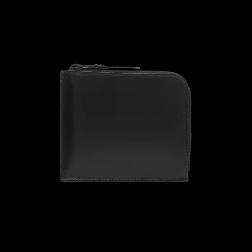 Comme des Garçons Wallet Leather Zip Wallet 'Black'