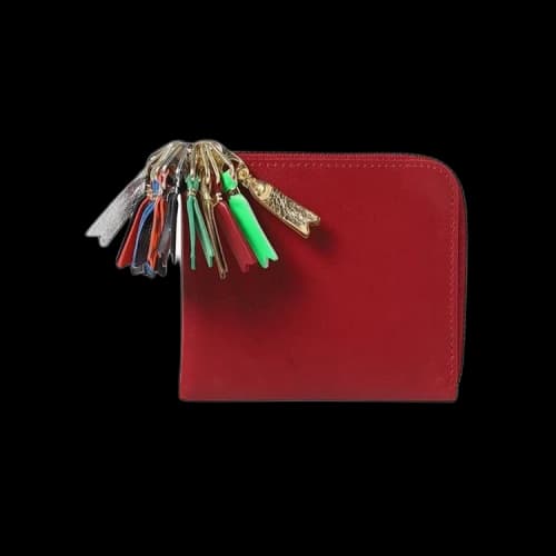 Comme des Garçons PLAY Zipper Pull Wallet 'Red'