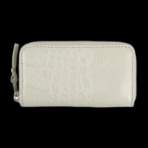 Comme des Garçons Animal Print Patchwork Mini Wallet Coin Purse 'Grey'