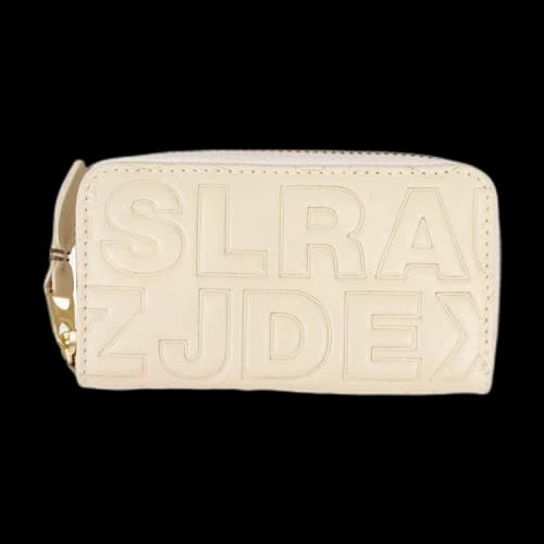 Comme des Garçons Wallet Embossed Numbers Mini Wallet 'White'