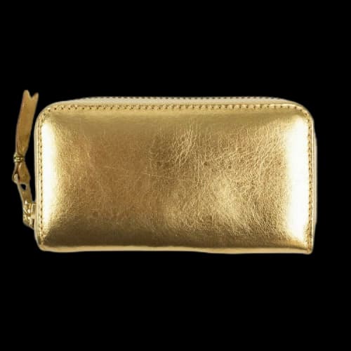 Comme des Garçons Leather Mini Wallet Coin Purse 'Gold'