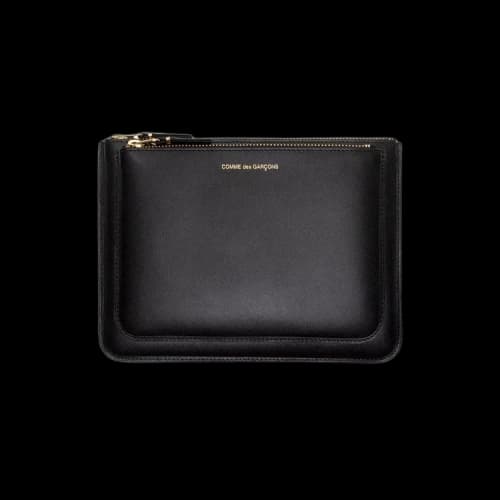 Comme des Garçons Wallet Outside Pocket Wallet 'Black'