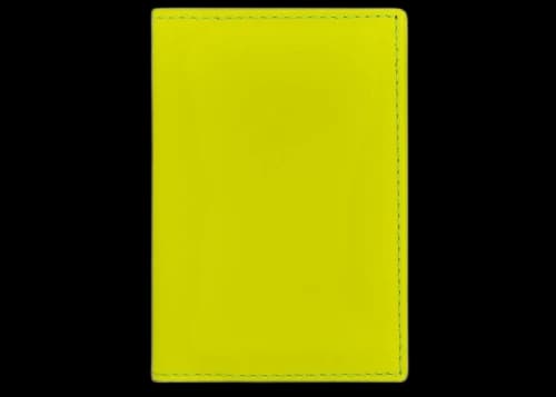 Comme des Garcons SA6400SF New Super Fluo Card Holder Yellow