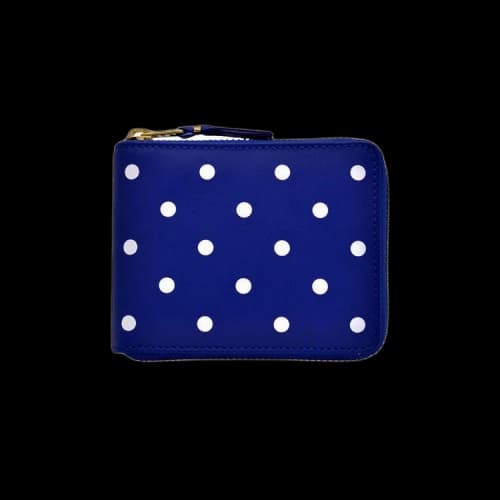 Comme des Garçons Polka Dots Wallet 'Navy'