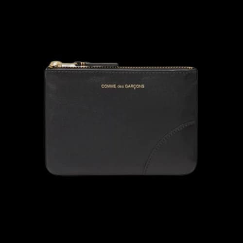 Comme des Garçons Wallet Classic Zip Card Wallet 'Black'