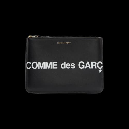 Comme des Garçons Huge Logo Wallet 'Black'