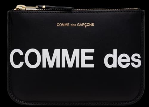 Comme des Garcons SA8100HL Huge Logo Wallet Red