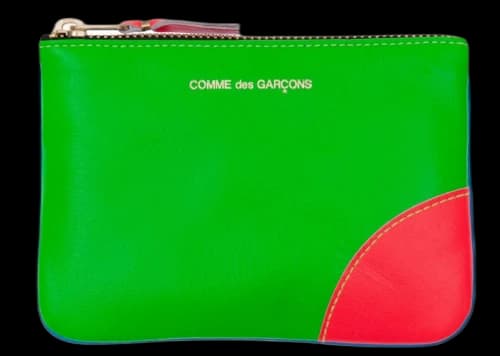 Comme des Garcons SA8100SF New Super Fluo Wallet Orange/Pink