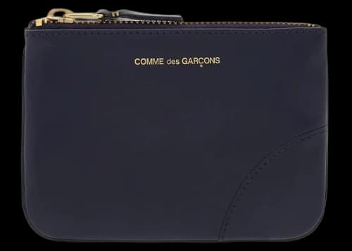 Comme des Garcons SA8100 Classic Plain Wallet Black