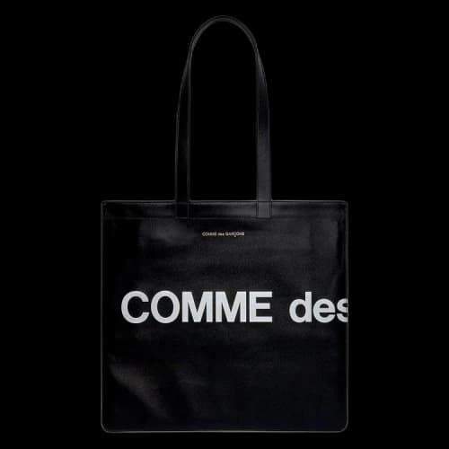 Comme des Garçons PLAY Huge Logo Tote Bag 'Black'