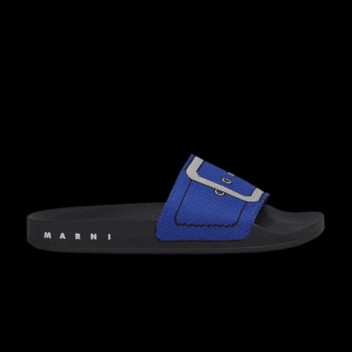 Marni Slide 'Blue Belt' (Women's)
