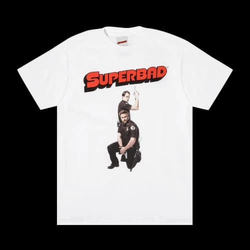 Wacko Maria Superbad Crewneck T-Shirt 'White'