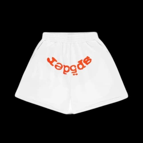 Sp5der Og Web V2 Sweatshort 'White'