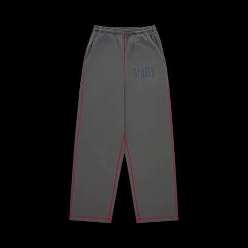 Sp5der Archive Contrast Sweatpant 'Slate Grey'