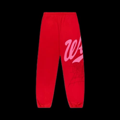 Sp5der Stadium Sweatpant 'Red'