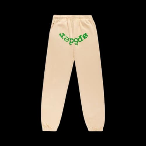 Sp5der OG Web V2 Sweatpant Cream