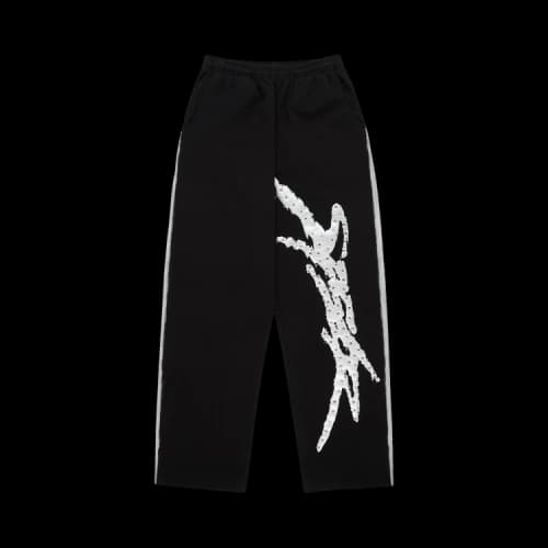 Sp5der Screaming Eagle Sweatpant Black