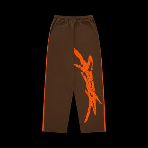 Sp5der Screaming Eagle Sweatpant 'Brown'