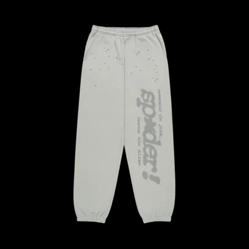 Sp5der Tonal Punk V2 Sweatpant Sport Grey