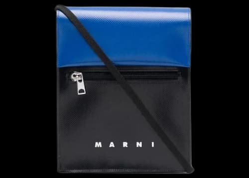 Marni Severine Crossbody Bag Blue/Black