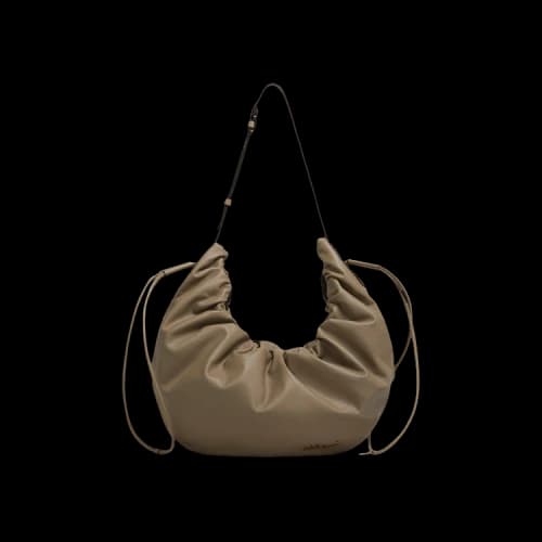 Marni Scrunchie Hobo Small 'Antique Silver'