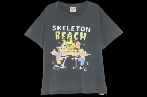 Gallery Dept. Skeleton Beach T-shirt Black