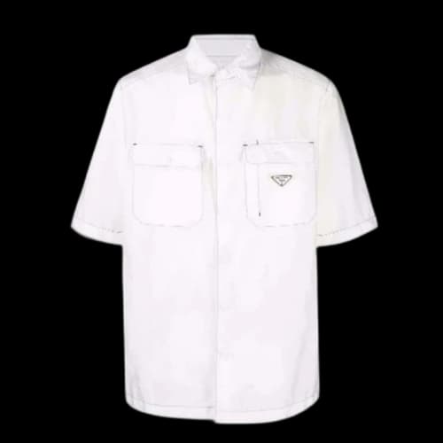 Prada Logo Shirt White