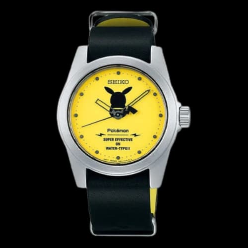 SEIKO Pokmon Pikachu Crossover Limited Watch Yellow Black
