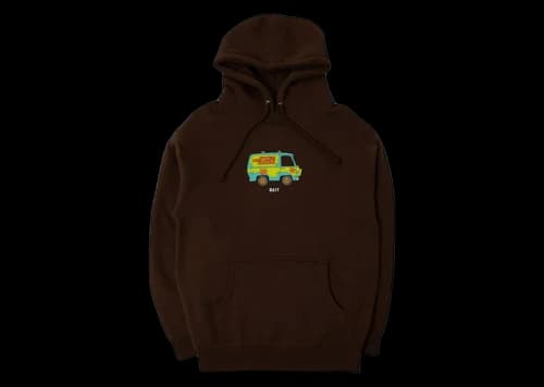 BAIT x Scooby Doo Mystery Wagon Glow In The Dark Hoodie Brown