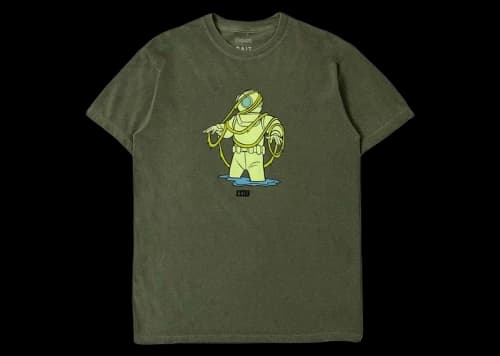BAIT x Scooby Doo Swamp Monster Glow In The Dark Tee Green
