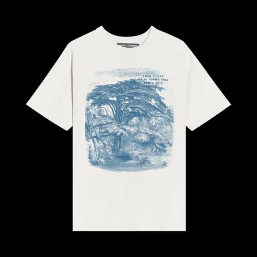 Reese Cooper Tree Sketch Tee 'White'
