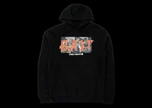 BAIT x Street Fighter 6 Group Hoodie Black