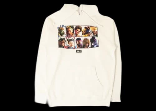 BAIT x Street Fighter 6 Select Group Hoodie White