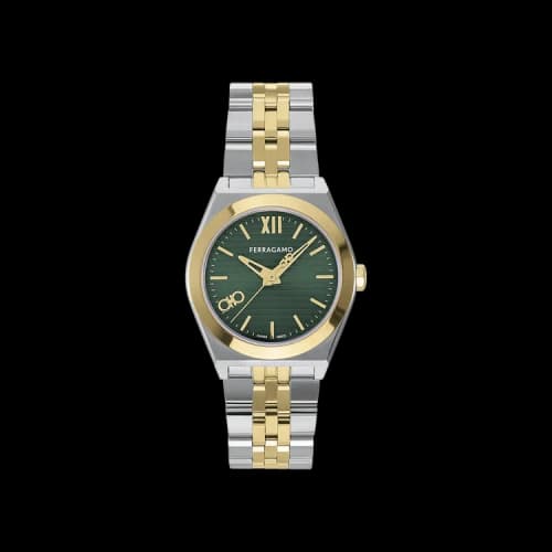 Ferragamo Vega New Bracelet Watch 'Two-Tone'
