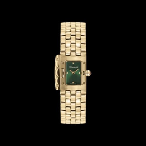 Ferragamo Secret Bracelet Watch 'Gold'