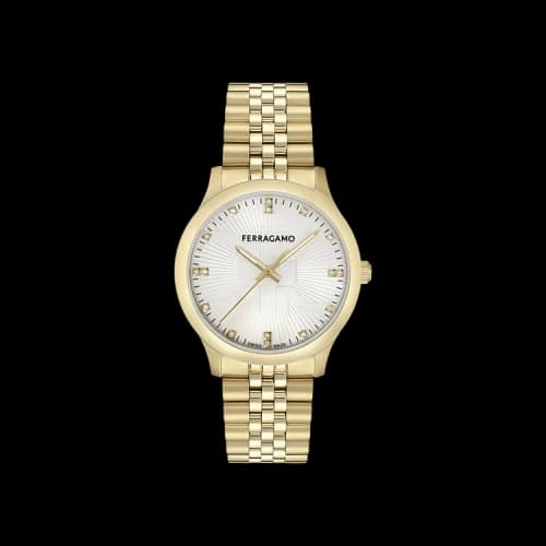 Ferragamo Duo Diamond Watch 'Gold'