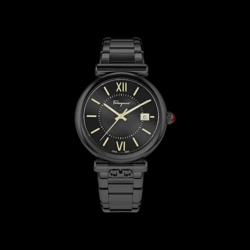 Ferragamo Ora Watch 'Black'