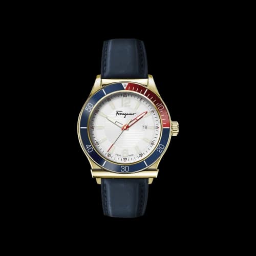 Ferragamo 1898 Sport Strap Watch 'Gold'