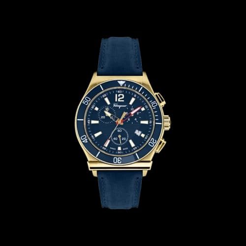 Ferragamo 1898 Sport Strap Watch 'Gold'