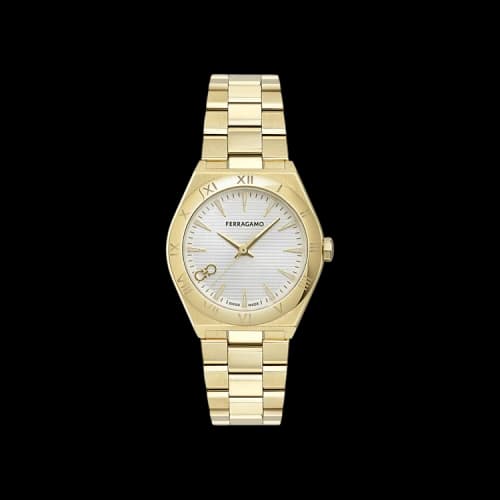 Ferragamo Vega Upper East Bracelet Watch 'Gold'