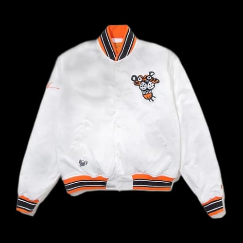 SOULGOODS Varsity Jacket White