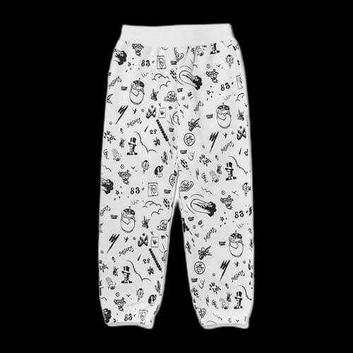 SOULGOODS Peking90s Sweatpants White