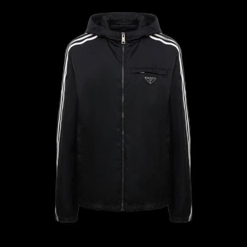 Prada x adidas Re-Nylon Hooded Track Jacket 'Black'