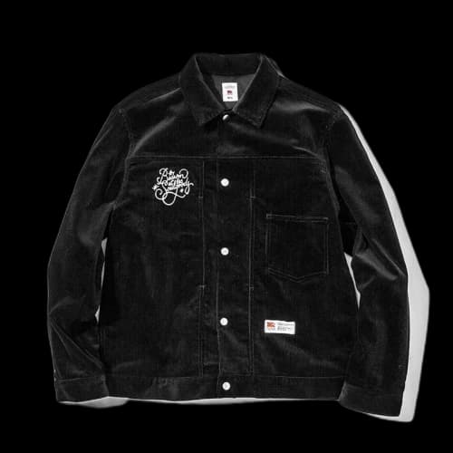 SOULGOODS x BEDWIN Corduroy Jacket Black