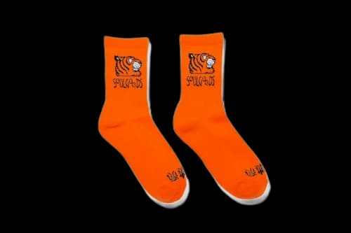 SOULGOODS LOGO Socks Orange