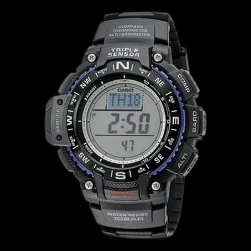 CASIO Male OUTGEAR Japan / South Korea Fashion Sports Mens Black Digital